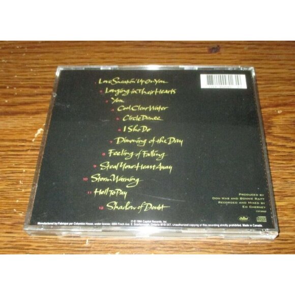 Bonnie Raitt - Longing in Their Hearts (CD, 1994, Capitol Records) - Picture 3 of 3